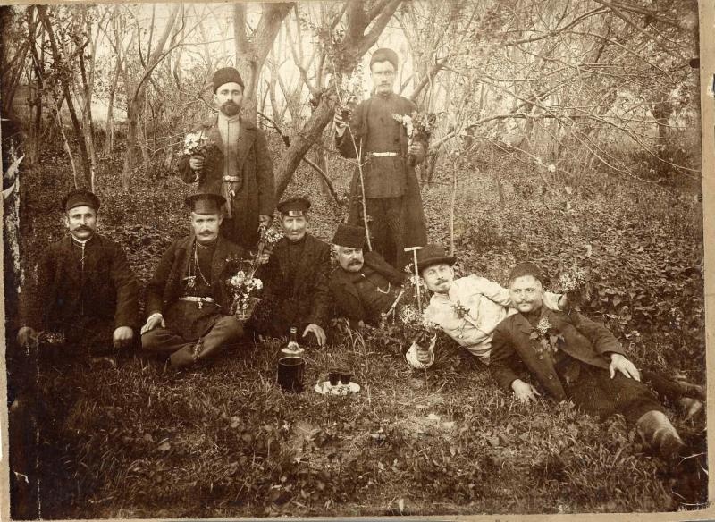 Пикник в лесу, 1900-е