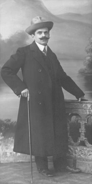 Мужской портрет, 1913 год, г. Рязань