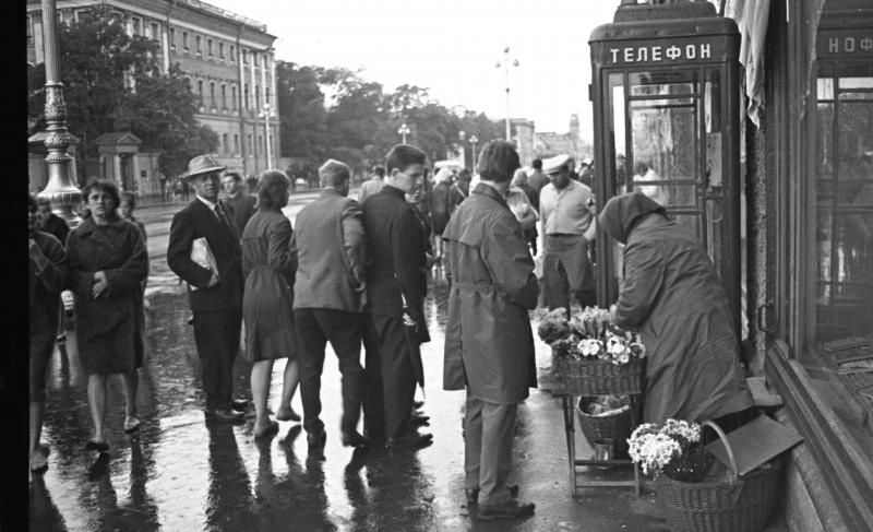 Невский проспект, 1960-е, г. Ленинград