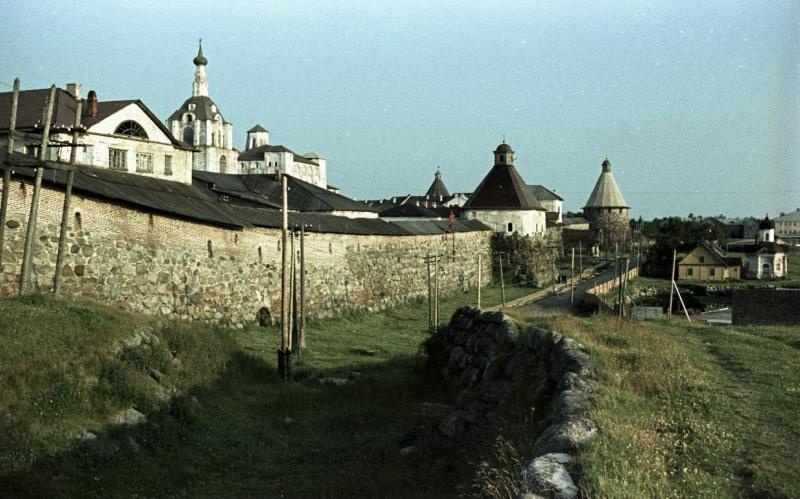 Соловецкий монастырь, 1967 год, Архангельская обл., Соловецкий о.. Из серии «Студенческий отряд МГУ на Соловках».