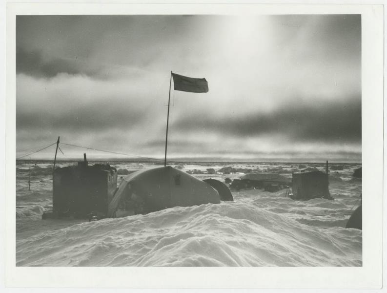Станция «Северный полюс-5», 1955 год