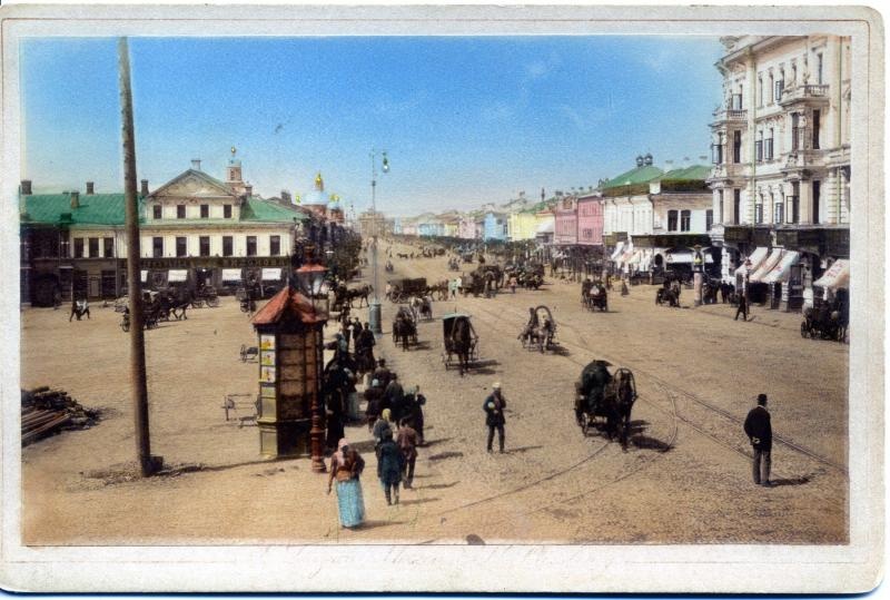 Тверская-Ямская улица, 1900 - 1902, г. Москва