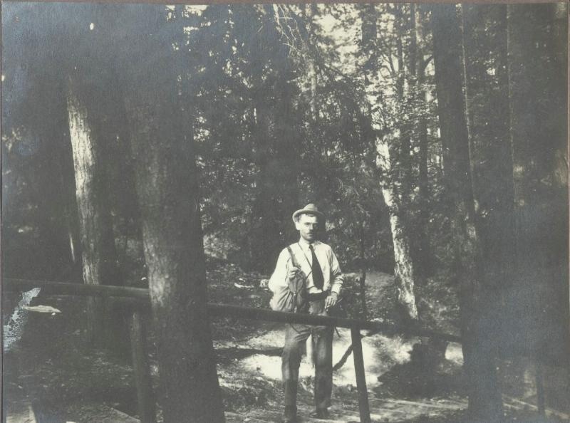 Портрет мужчины, 1920-е, Германия. Из семейного альбома.