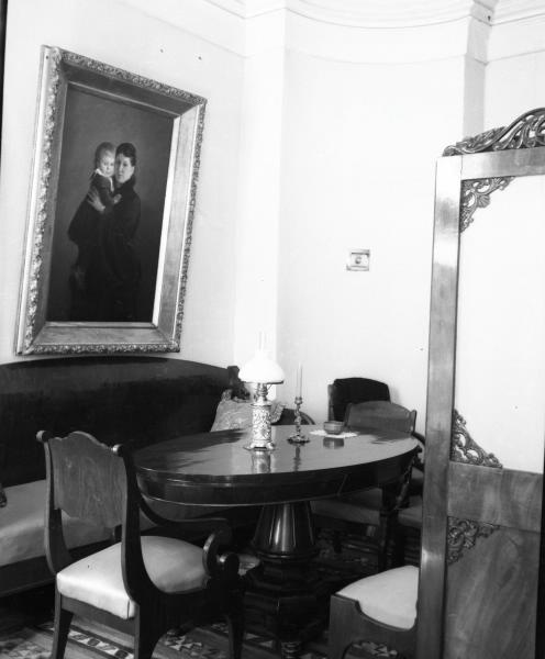 Интерьер комнаты Софьи Толстой в музее-усадьбе Льва Толстого «Хамовники», 1960-е, г. Москва