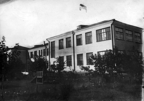 Здание детских яслей имени 1-го мая, 1938 год, г. Ульяновск
