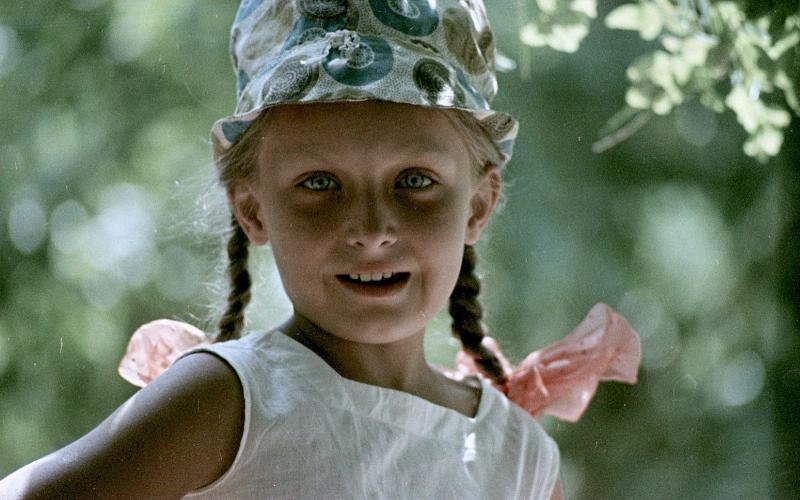 Портрет девочки в шляпке, 1967 год, Волгоградская обл., г. Волжский