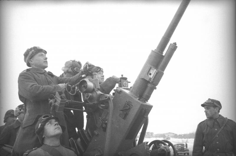 Польская дивизия. 2-я гвардейская польская бригада. Артиллеристы, 1941 - 1942, Оренбургская обл.