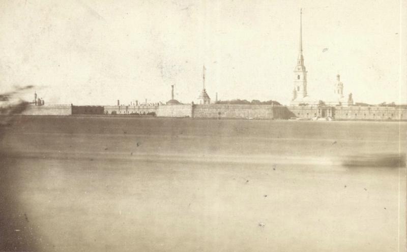 Петропавловская крепость со стороны Невы, 1867 - 1869, г. Санкт-Петербург