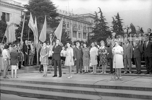Фото "Фестиваль «Крымские зори»", 1973 год, Крым, г. Ялта - История ...