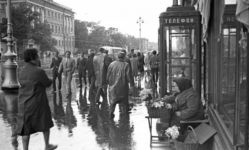 Невский проспект, 1960-е, г. Ленинград