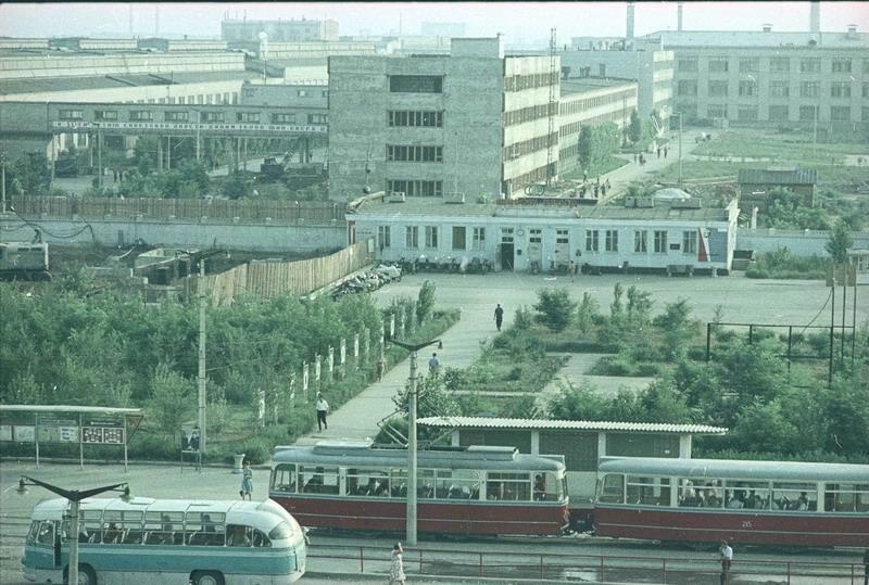 Волжский шинный завод, 1967 год, Волгоградская обл., г. Волжский. Из серии «Волжский шинный завод имени 50-летия образования СССР».