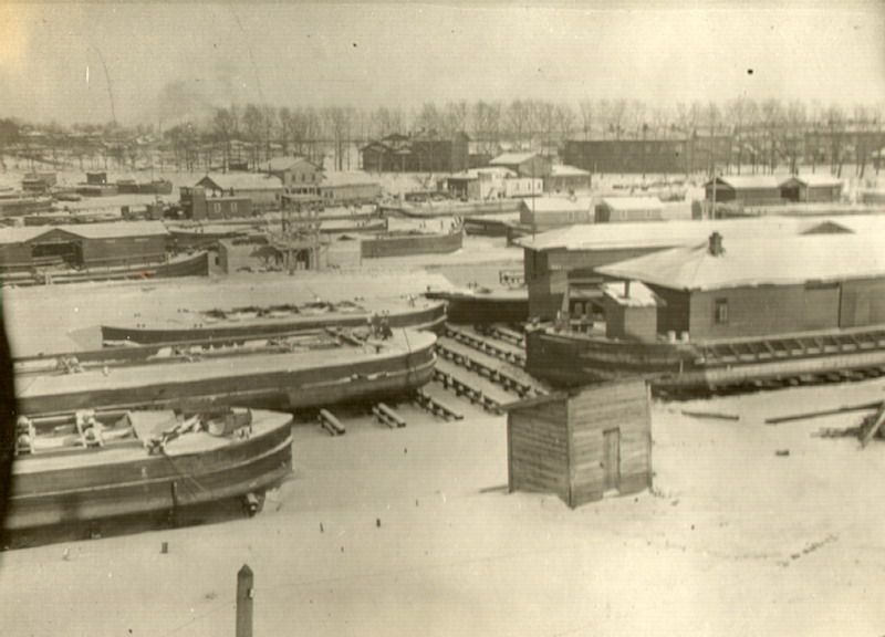 Череповецкая гавань, 1900-е, г. Череповец и Череповецкий район