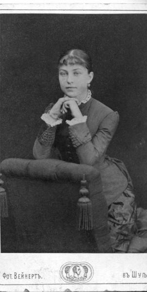 Девушка, 1880-е, г. Шуя
