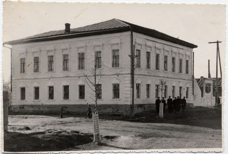 Здание клуба комбината «Красный Луч», 1937 год, Горьковская обл., г. Муром. Горьковская область с 1990 года – Нижегородская.