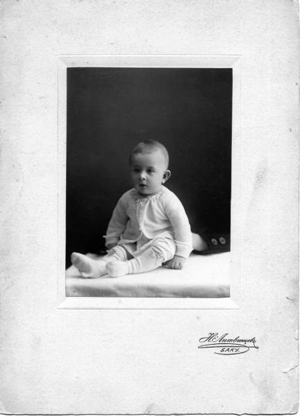 Портрет ребенка, 1910-е, Бакинская губ., г. Баку