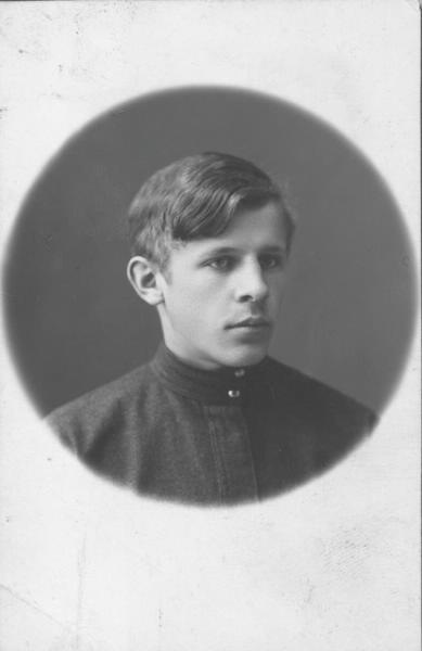 Портрет Ефима Матвеевича Губина, заключенного Соловецкого лагеря особого назначения, 1916 - 1918, г. Москва