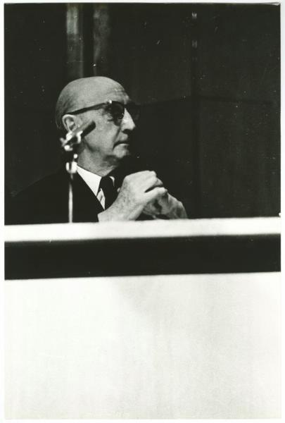 Поэт-переводчик Сергей Шервинский, 1970-е, г. Москва. Кинограмма №3.