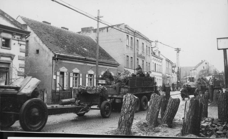 Город Врицен, 20 - 30 апреля 1945, Германия