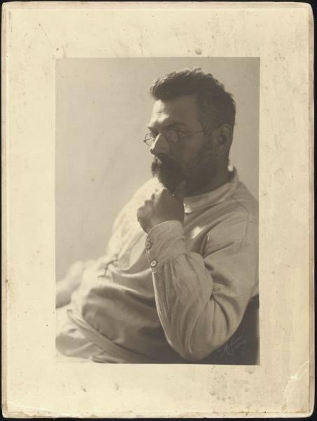 Портрет гравера Ивана Николаевича Павлова, 1914 год