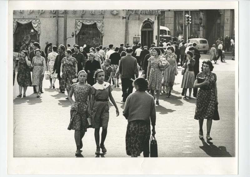 Горожанки, 1950-е, г. Москва