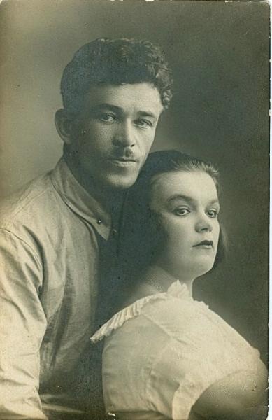 Молодая пара, 1930-е, г. Ленинград
