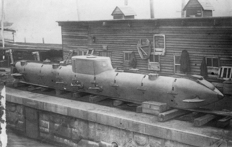 Подводная лодка «Петр Кошка», 1901 - 1907