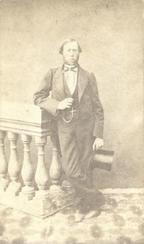Мужской портрет, 1860-е