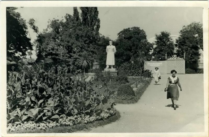 Памятник Иосифу Сталину в парке г. Кисловодска, 2 сентября 1953, Ставропольский край, г. Кисловодск