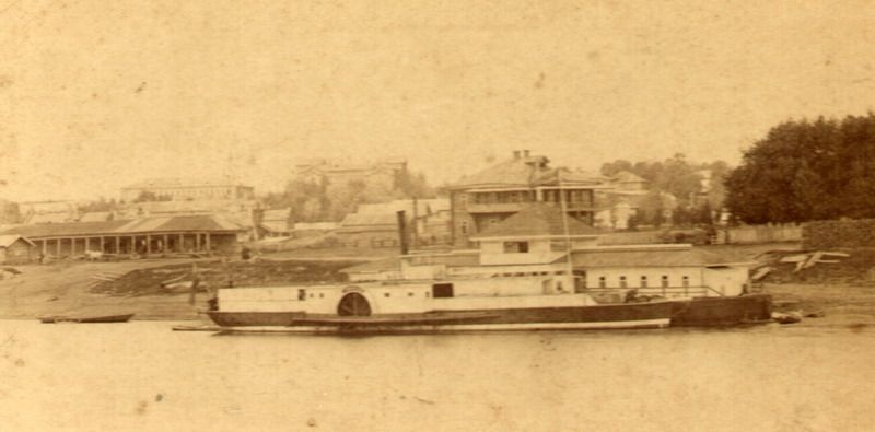 Пароход «Удобный», 1900-е, г. Череповец и Череповецкий район