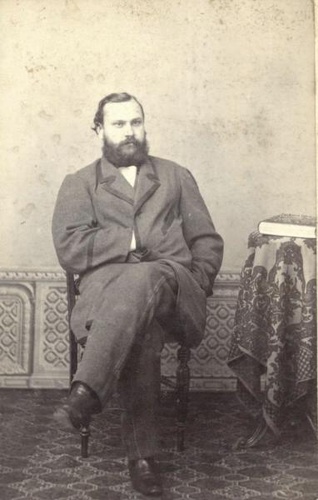 Мужской портрет, 1860-е