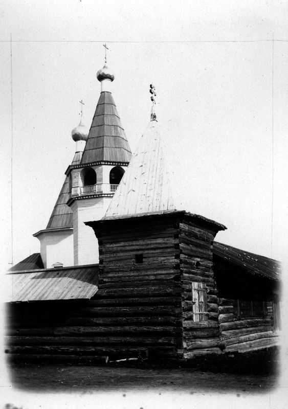 Осень, 1904 год, Олонецкая губ., Каргопольский у., с. Ошевенское