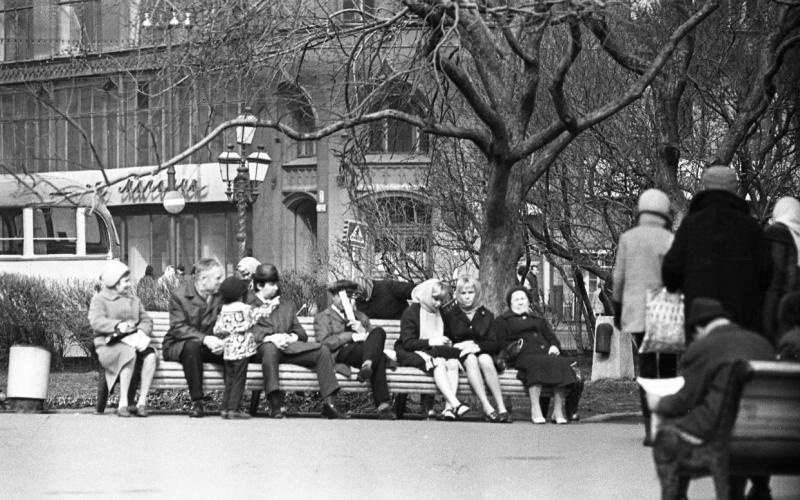 Весна, 1973 год, г. Москва