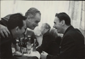 Марк Донской, Алексей Баталов, 1960-е. Выставки&nbsp;«Симфония смеха» и «Народные артисты СССР» с этой фотографией.