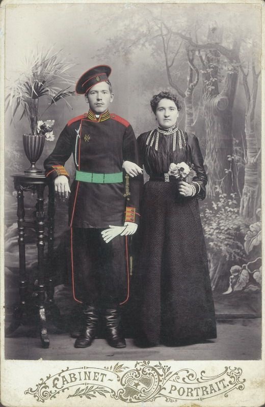 Иван Федоров и Агафья Алтынова, 1900 - 1903, г. Санкт-Петербург