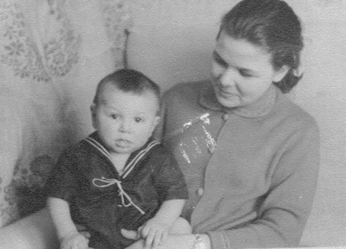 Молодая семья, 1960-е, Вологодская обл., Череповецкий р-н, г. Череповец