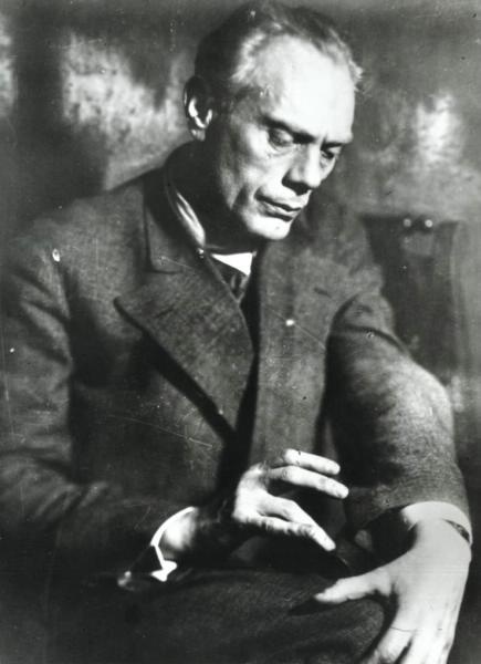 Скульптор Борис Яковлев, 1924 год