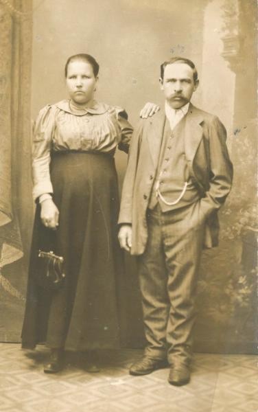 Портрет супружеской пары, 1910 - 1915