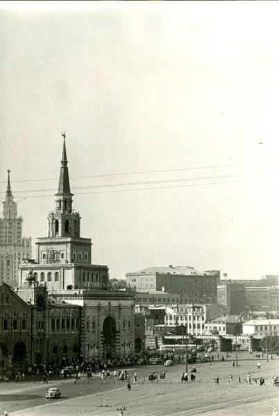 Казанский вокзал и Комсомольская площадь, 1951 - 1952, г. Москва
