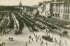 Первомайская демонстрация в Ленинграде, 1933 год, г. Ленинград