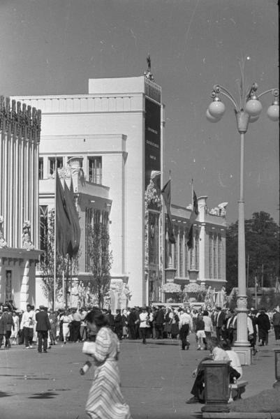 ВСХВ. Павильон Московской, Рязанской и Тульской областей, 1939 год, г. Москва