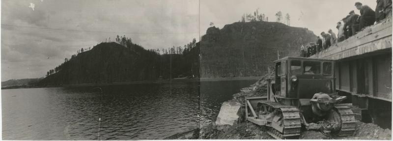 Строительство плотины, 1960-е