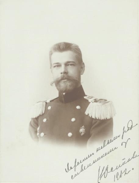 Портрет офицера русской царской армии, 1902 год, г. Санкт-Петербург