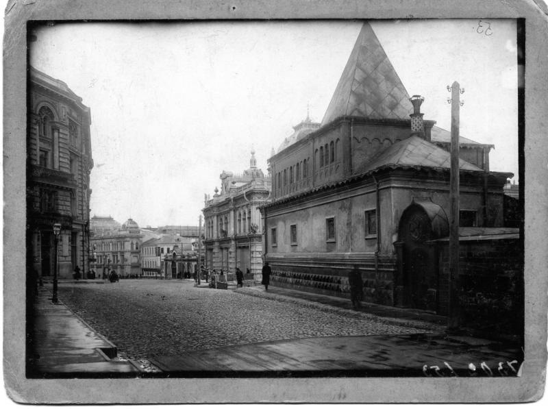 Зарядье. Палаты бояр Романовых, 1900-е, г. Москва