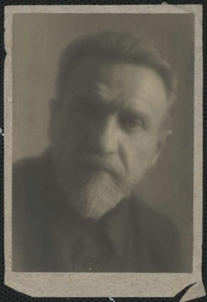 Портрет фотохудожника-пикториалиста Николая Александровича Петрова, 1925 год, Украинская ССР, г. Киев