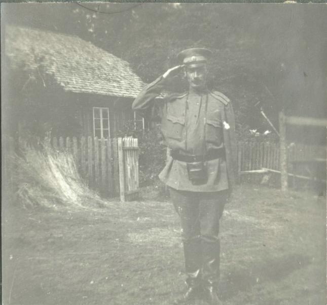Портрет военного, 1914 - 1918