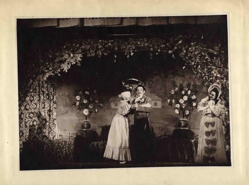 Сцена из спектакля, 1900-е