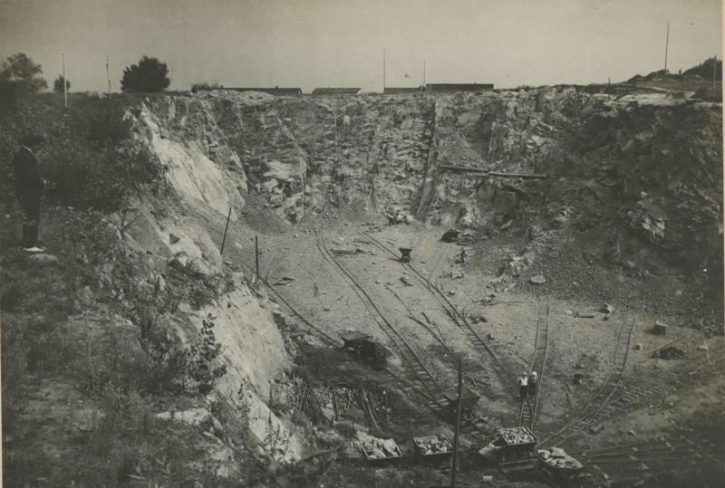 Редутский гранитный карьер, 1935 - 1939, Украинская ССР, г. Комсомольск