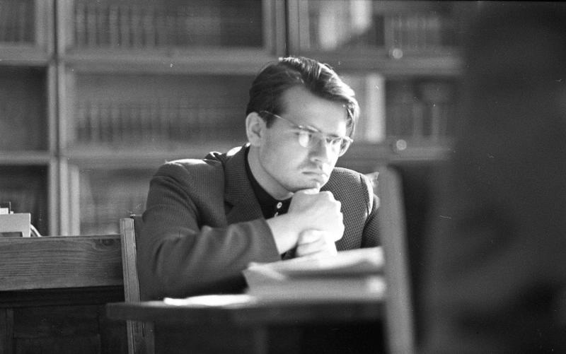 ЛГУ. Студент дипломант, 1960-е, г. Ленинград