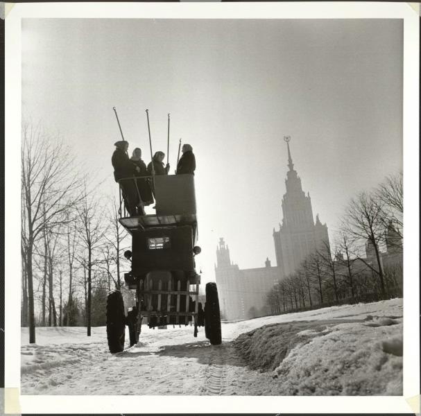 Ленинские Горы, 1960 год, г. Москва