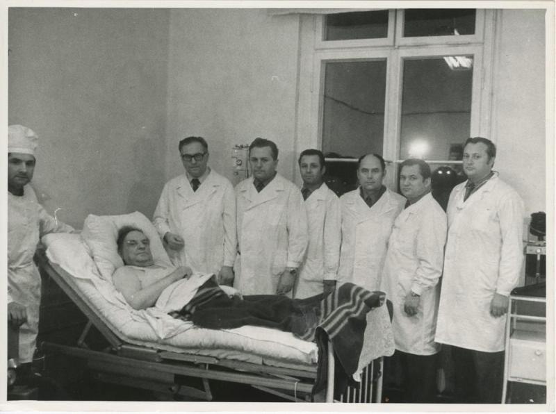 Виктор Темин в больнице, 1 января 1980 - 31 января 1987